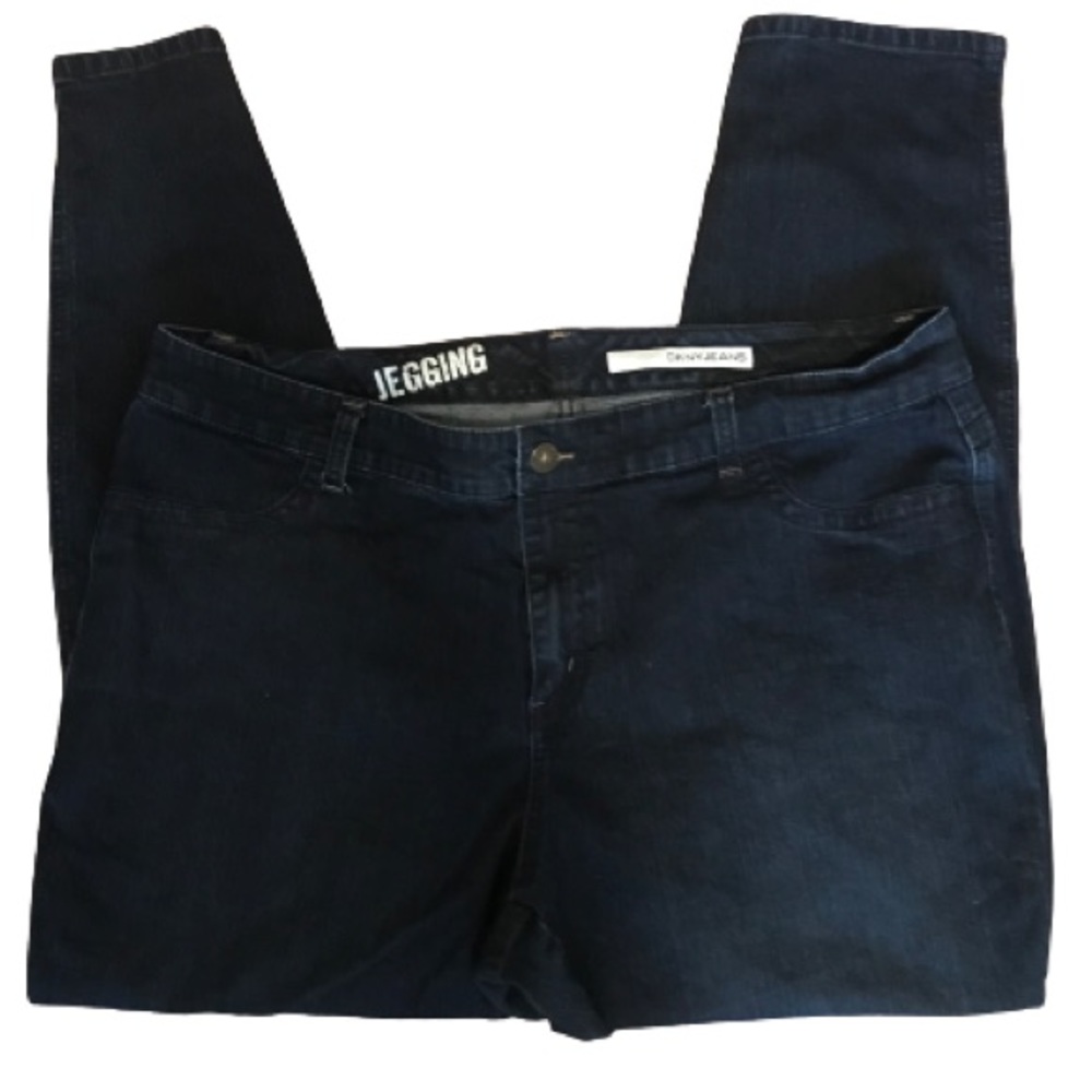 DKNY blue jeggings size 24